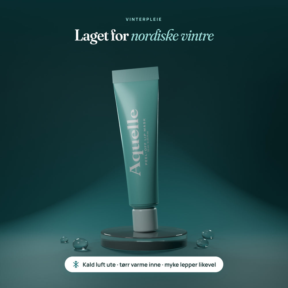 Aquelle™ Peel-off leppemaske – myke lepper på 10 minutter